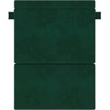 SK foldajući kauč na krevet Tamnozelena 203 x 152 x 15 cm - Tamnozelena 203 x 152 x 15 cm Baršun | shoptok.hr