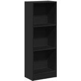Maison Chic Knjižna omara - Knjižni regal črna 40x24x109 cm inženirski les, (21726020) | Shoptok.si