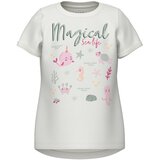 name it Majica 'VIX' svetlo siva / roza / off-bela | Shoptok.si