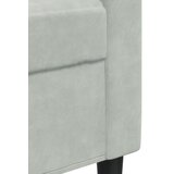  2-dijelni set sofa s jastucima svjetlosivi baršunasti | shoptok.hr
