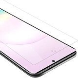 Cadorabo Oklepni film združljiv s Samsungom - zaščitnim filmom v visoki prosojnosti - kaljeno zaščitno steklo v 9H trdoti s 3D združljivostjo na dotik, (20605018) Cene