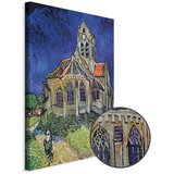  Slika - Vincent van Gogh – Church at Auvers 60x90 Premium Print | shoptok.hr
