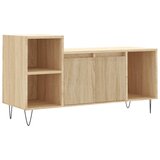 Maison Chic TV omarica - TV stojalo - Televizijska omarica sonoma hrast 100x35x55 cm inženirski les, (21701821) Cene