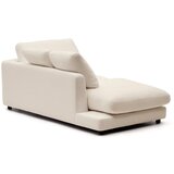 Kave Home Kremno bel ležalnik Gala – | Shoptok.si