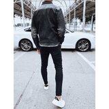 DStreet Black men's denim jacket | shoptok.hr