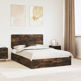  s od storage s ladicama Dimljeni hrast 160 x 200 cm | shoptok.hr