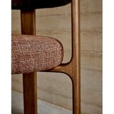 Kave Home Smeđa blagovaonska stolica od čvrste jeseni Granite – | shoptok.hr