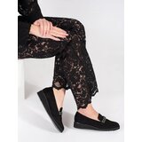GOODIN Black suede loafers | shoptok.hr