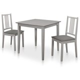  3-dijelni blagovaonski set od MDF-a sivi Cene