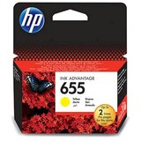 HP ČRNILO RUMENO 655 ZA DESKJET Advantage 3525/4615/5525 ZA 600 STRANI | Shoptok.si