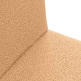 Podesivi podni naslonjač Bež Vuna | shoptok.hr