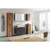 Premium Living Spodnja Omarica Timber, Hrast, Temno Siva | Shoptok.si