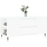 vidaXL Stolić za kavu bijeli 102 x 44 5 x 50 cm od konstruiranog drva | shoptok.hr