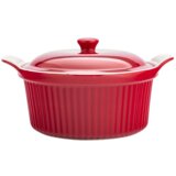 Altom design Red Chilli keramička posuda za pečenje 2,2 l s poklopcem | shoptok.hr