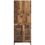  Highboard Staro drvo 69,5 x 34 x 180 cm Konstruirano drvo | shoptok.hr