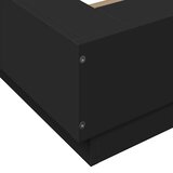  Okvir za krevet crni 100x200 cm konstruirano drvo | Eponuda.com