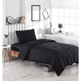 L'essential Maison set posteljine Düzboya - black black, jednostruki