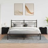  Noćni ormar Crni hrast 45 x 34 x 44,5 cm Konstruirano drvo | shoptok.hr