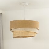  Duolla - Visilica na sajli YUTE TRIO 1xE27/15W/230V prečnik 45 cm braon/siva/bež | Eponuda.com