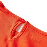  Dječja majica s dugim rukavima tamnonarančasta 104 | shoptok.hr