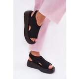 Boto Women Sandals On Platform Black Kavira | shoptok.hr