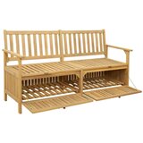  vrtna klop za shranjevanje, 148x63x84 cm | Shoptok.si