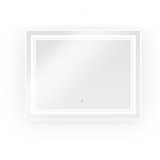 Bonami Essentials Zidno ogledalo s osvjetljenjem 90x70 cm Zenith – Cijene