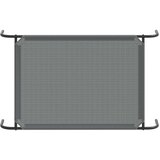  Povišeni krevet za pse sivi 110x65x20 cm tekstil i čelik | Shoptok.si
