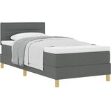  s opruga kutije Tamno siva 90 x 200 cm tkanina | shoptok.hr