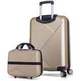 Zoozie Bags set kofera 8275, 2 dijela, zlatna boja | Eponuda.ba