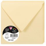 Clairefontaine kuverte Pollen 140x140mm 120gr chamois 1/20 | shoptok.hr