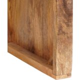 vidaXL Konec mize Rjava trden mangov les | Shoptok.si