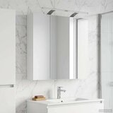  Kopalniška ogledalna omara Bela 70 x 14,5 x 70 cm, (5000232896) | Shoptok.si