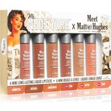 TheBalm Meet Matt(e) Hughes X Ms. Nude York set tekućih ruževa (s mat efektom) Cijene