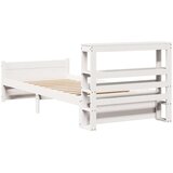  Okvir kreveta s uzglavljem bez madraca bijeli 90x200 cm | shoptok.hr