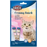 Trixie Priboljšek za mačke Creamy Snack s škampi 5x14 g | Shoptok.si