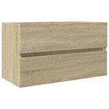  2-dijelni set kupaonskog namještaja od keramike i drva | shoptok.hr