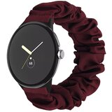INF Združljiv z Google Pixel 2: Eleganten scrunchie pašček za pametno uro Red, (5000086114) | Shoptok.si