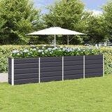  Cvetlično korito Antracit 320 x 40 x 75 cm Jeklo, (5000207633) | Shoptok.si