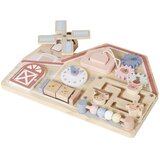 Moni Toys Farm House lesena plošča z aktivnostmi W12D824 | Shoptok.si