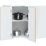  Kuhinjska stenska kotna omarica Porto artisan hrast inž. les, (22010547) | Shoptok.si