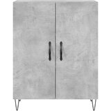  Visoka komoda siva betona 69 5x34x180 cm od konstruiranog drva | shoptok.hr