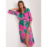 RUE PARIS Dress-WN-SK-704-1.10X-Fuchsia | ePonuda.com