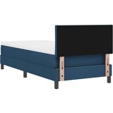  Krevet s kutijom oprugama s madracem Tamnoplav 90x190 cm Tkanina | shoptok.hr