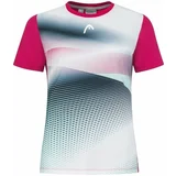 Head Performance T-Shirt Women Mullberry/Print Perf M