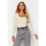 Trendyol Stone Crop Knitwear Sweater Cene