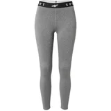 4f Sportske hlače siva melange / crna