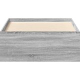  Okvir kreveta siva boja hrasta 100x200 cm | shoptok.hr