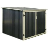  Westman Vrtna garaža za bicikle | Antracit | 200x203x158 cm | shoptok.hr