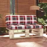 Maison Chic Vrtni srednji kavč - Zunanji kavč iz palet impregnirana borovina, (22040861) | Shoptok.si